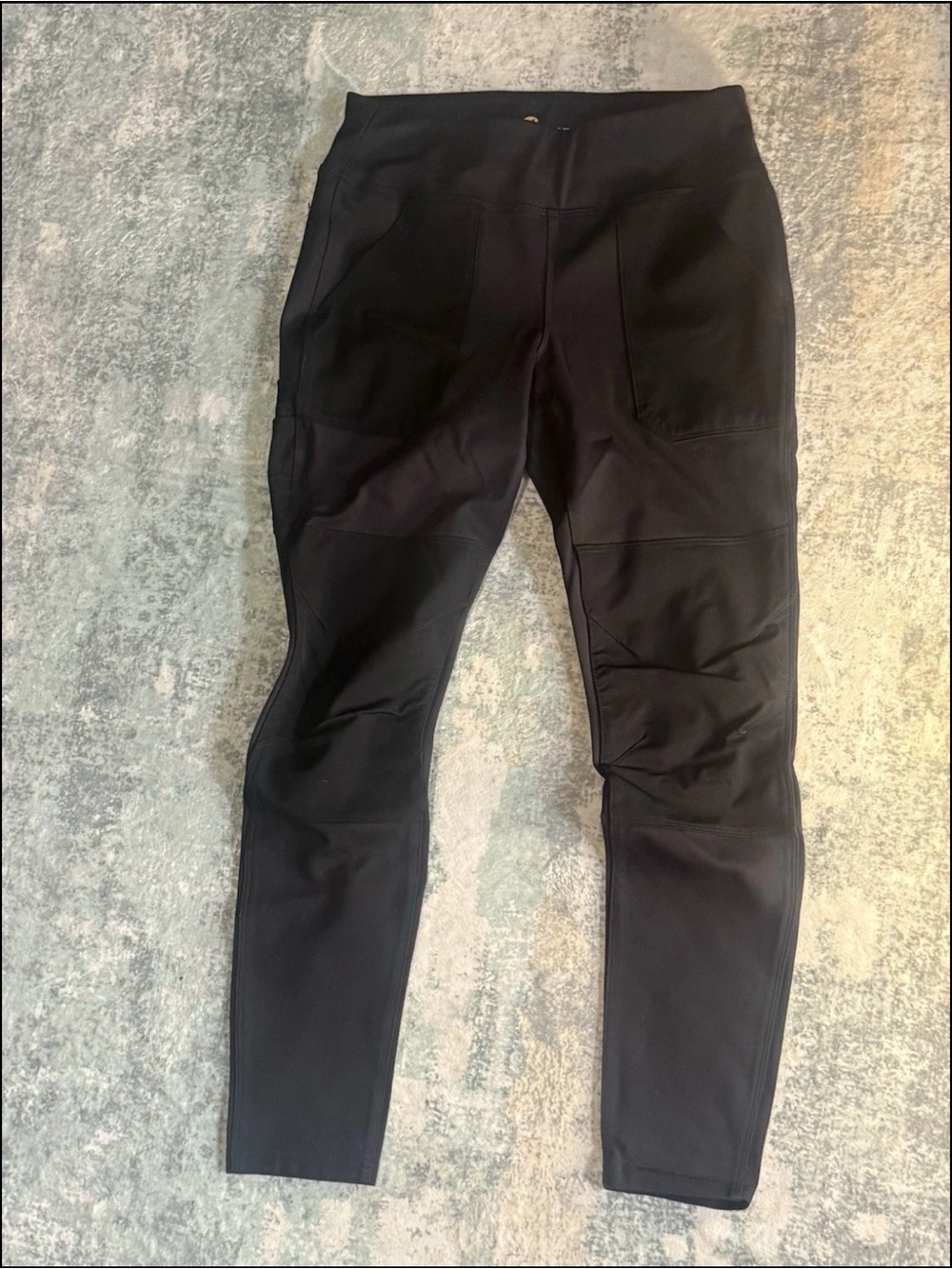 Carhartt 102482 Womens S 4/6 Force Fitted Utility Leggings Black Work Pants